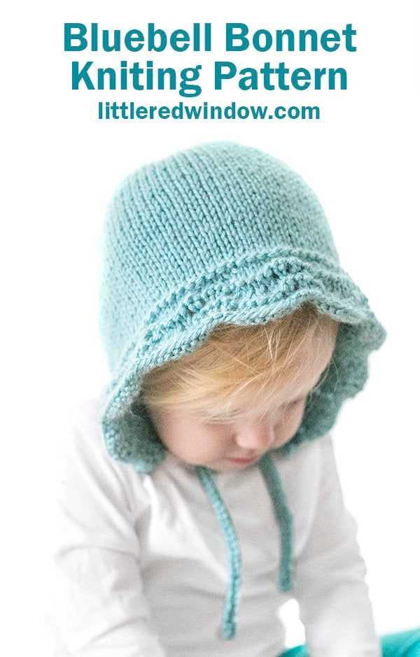 Newborn bonnet knitting pattern free