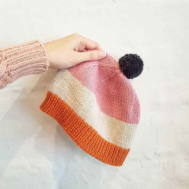 Beanie knit pattern straight needles