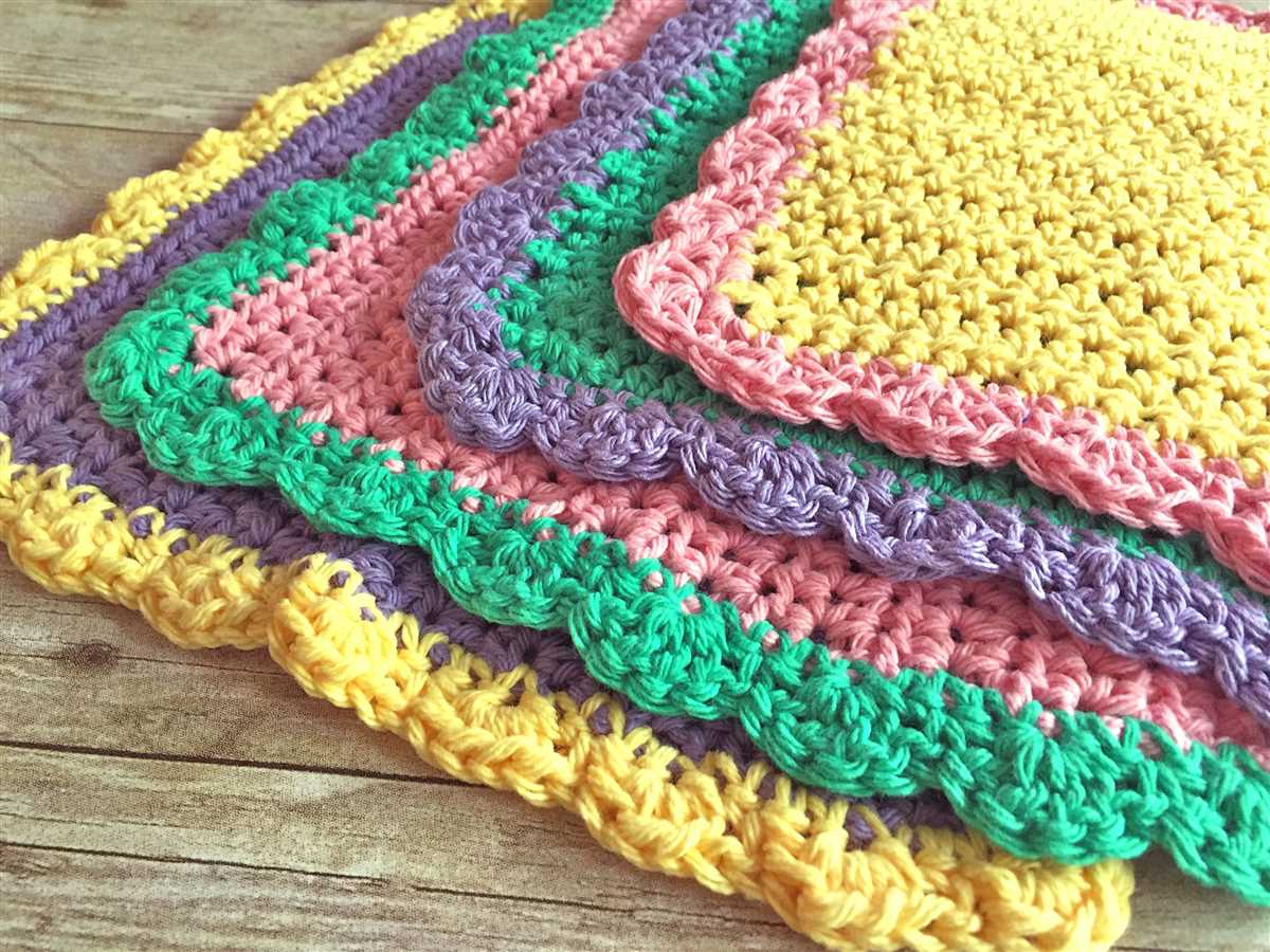 Grandma's favorite knit dishcloth pattern