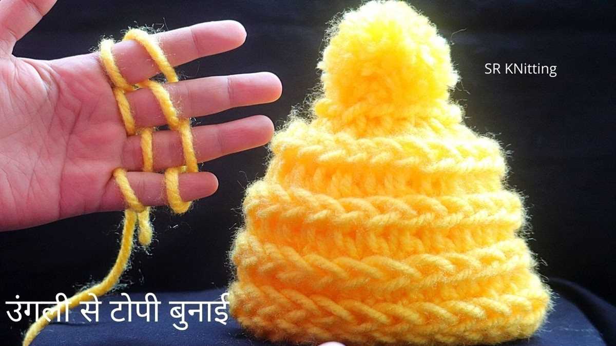 Cap knitting pattern in hindi