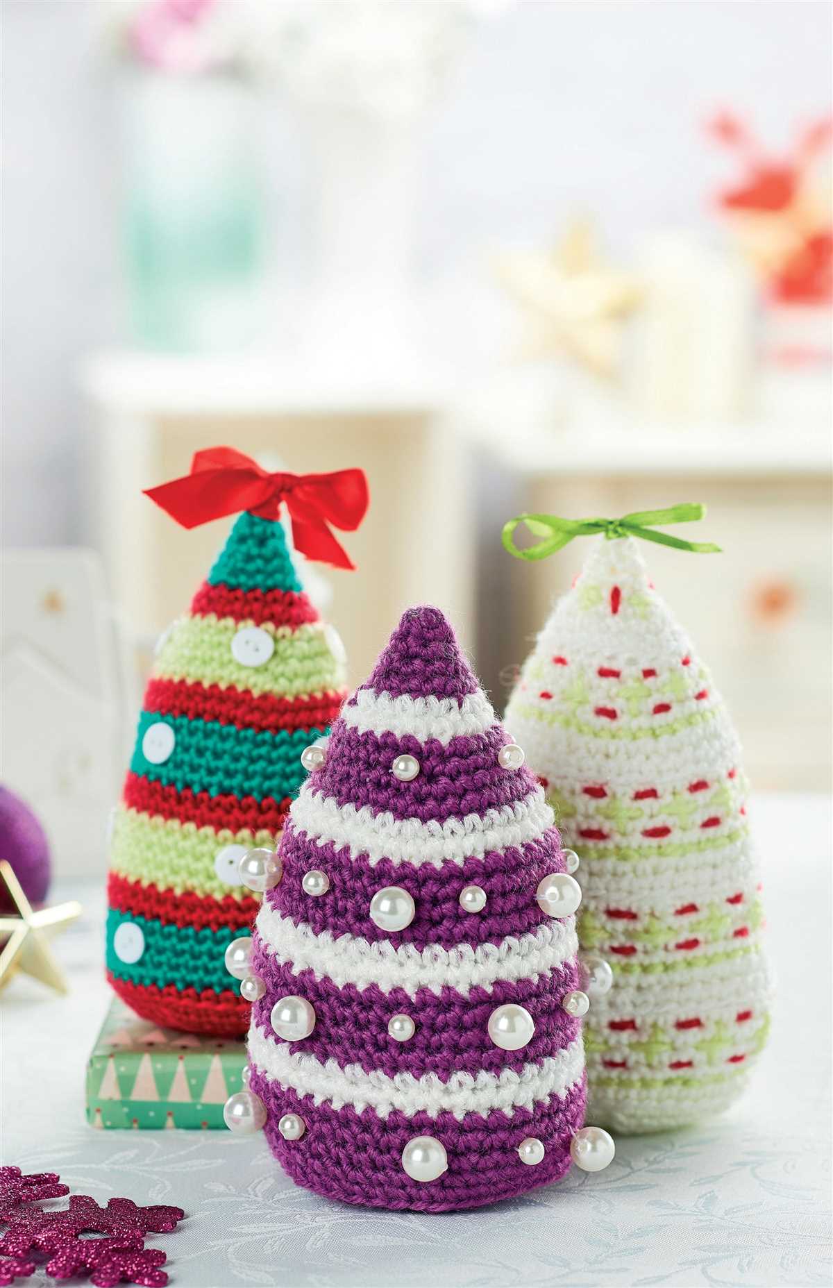 Knitting christmas tree pattern