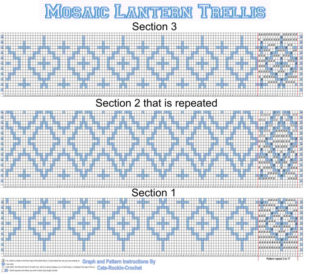 Free mosaic knitting patterns