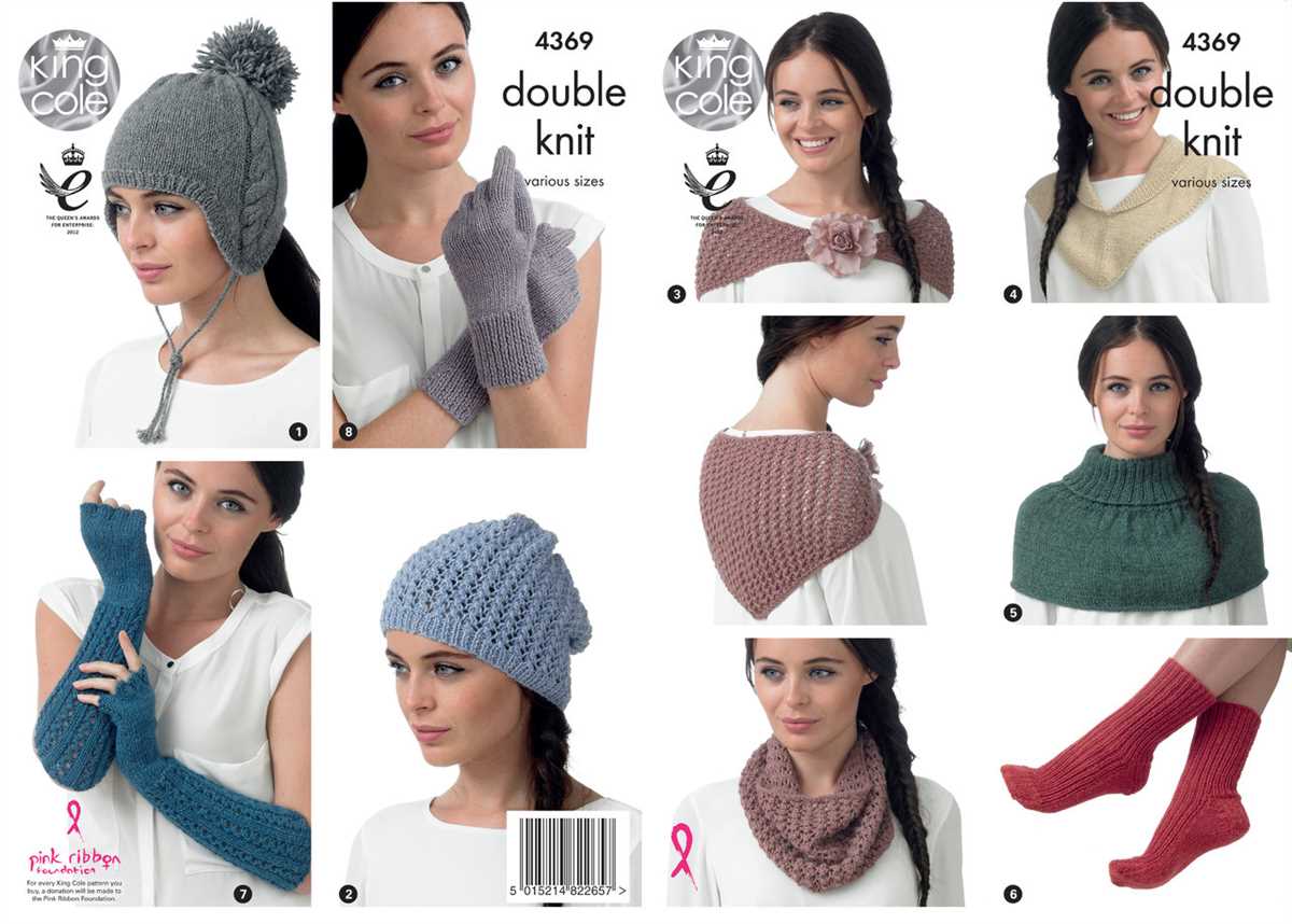 Scarf hat knitting pattern