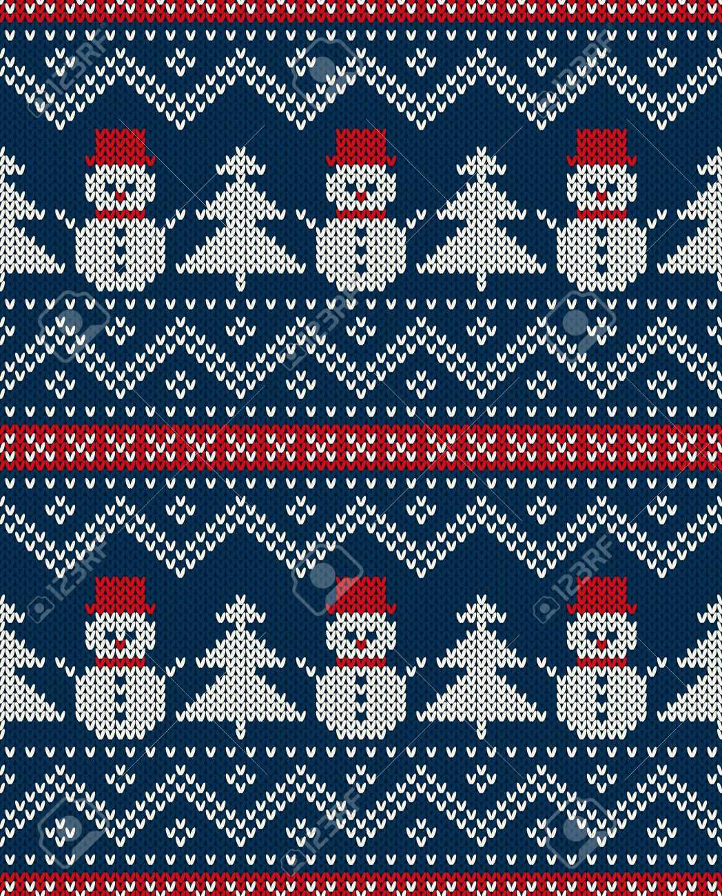 Knitted christmas sweater patterns ugly