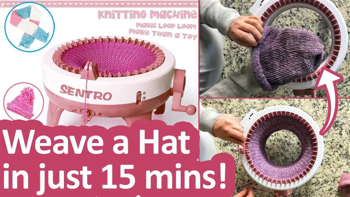 Sentro 48 knitting machine patterns blanket