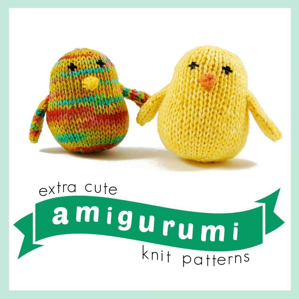 Amigurumi knits patterns for 20 cute mini knits