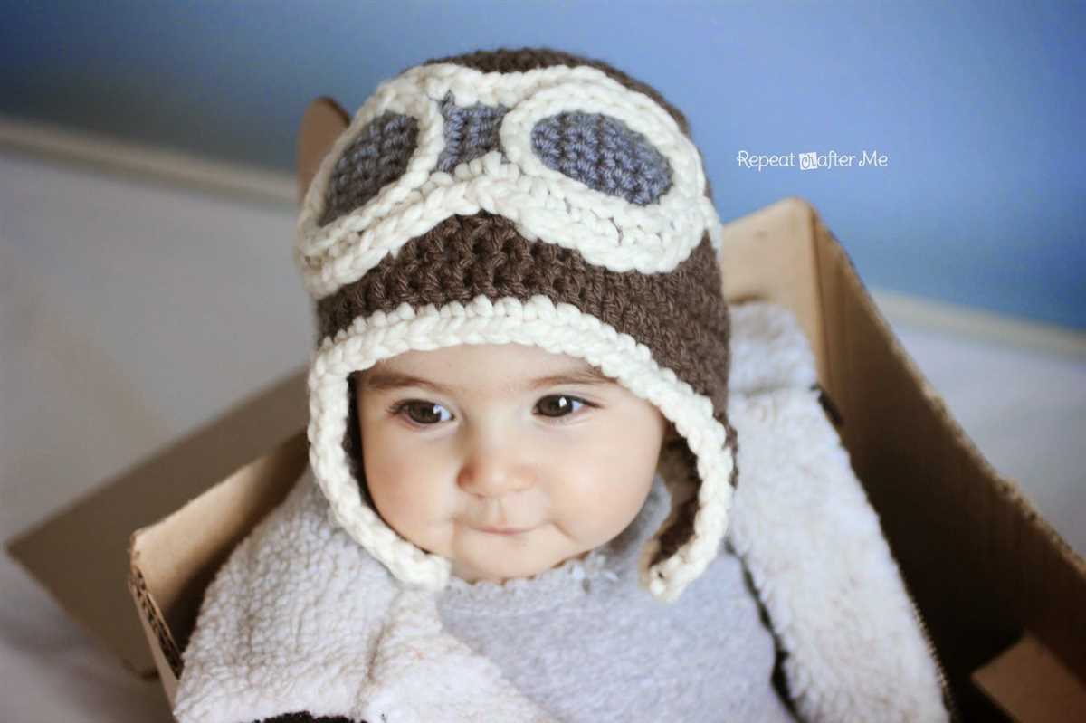 Free aviator knit hat pattern