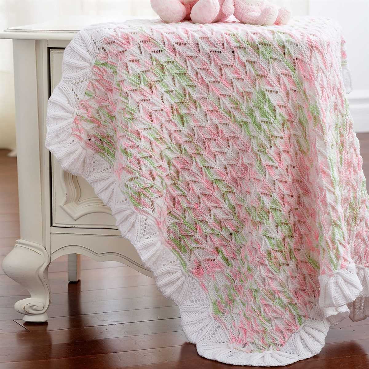 Baby blanket knit pattern free