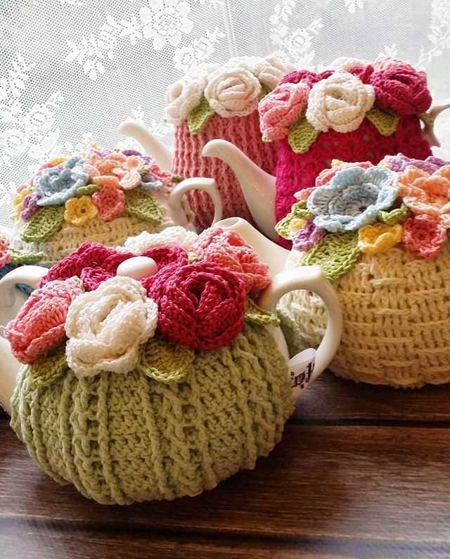 Teapot cover knitting pattern