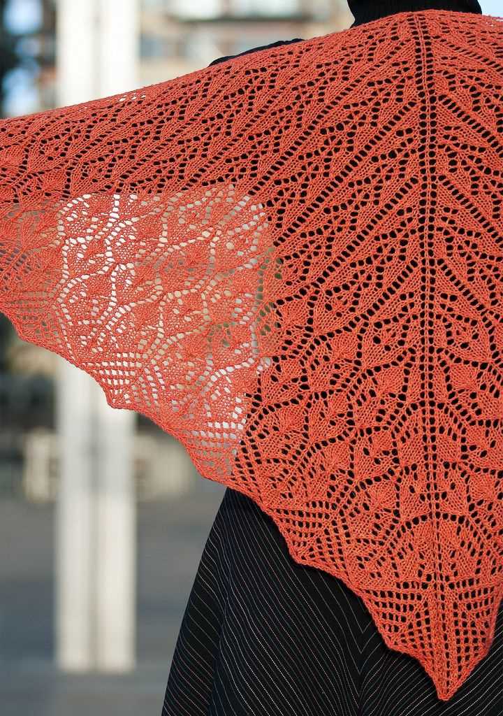 Knitting pattern central shawl