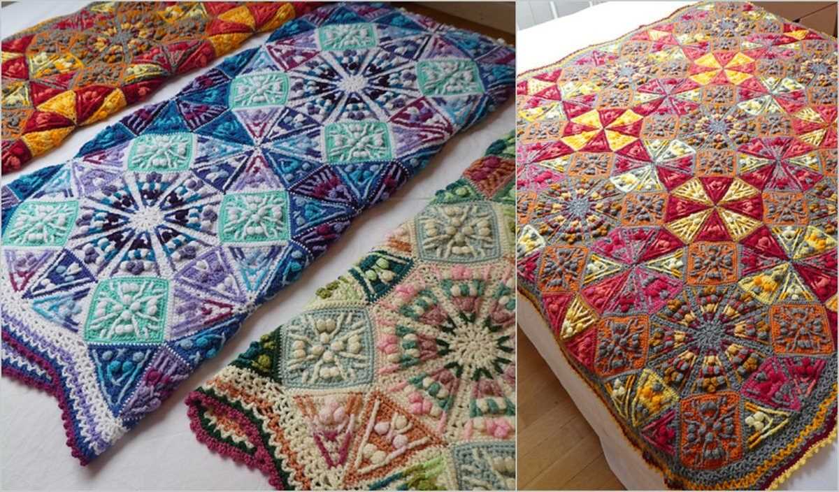 Kaleidoscope knitting patterns