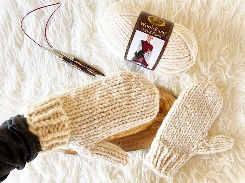 Mini mittens knitting pattern free