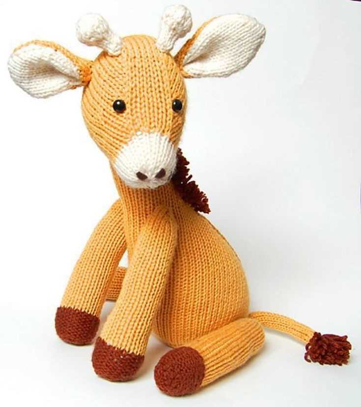 Easy giraffe knitting pattern