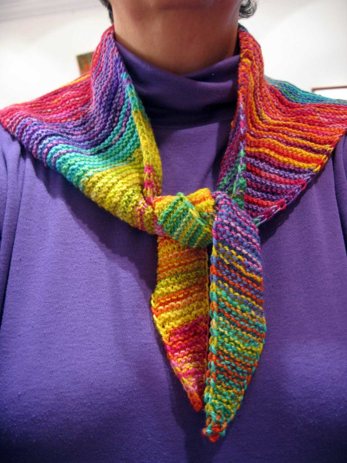 Free knitted shawl patterns with sock yarn