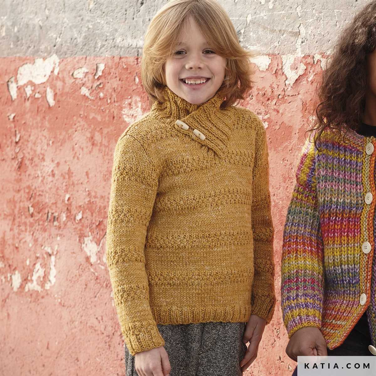 Crossover sweater knitting pattern