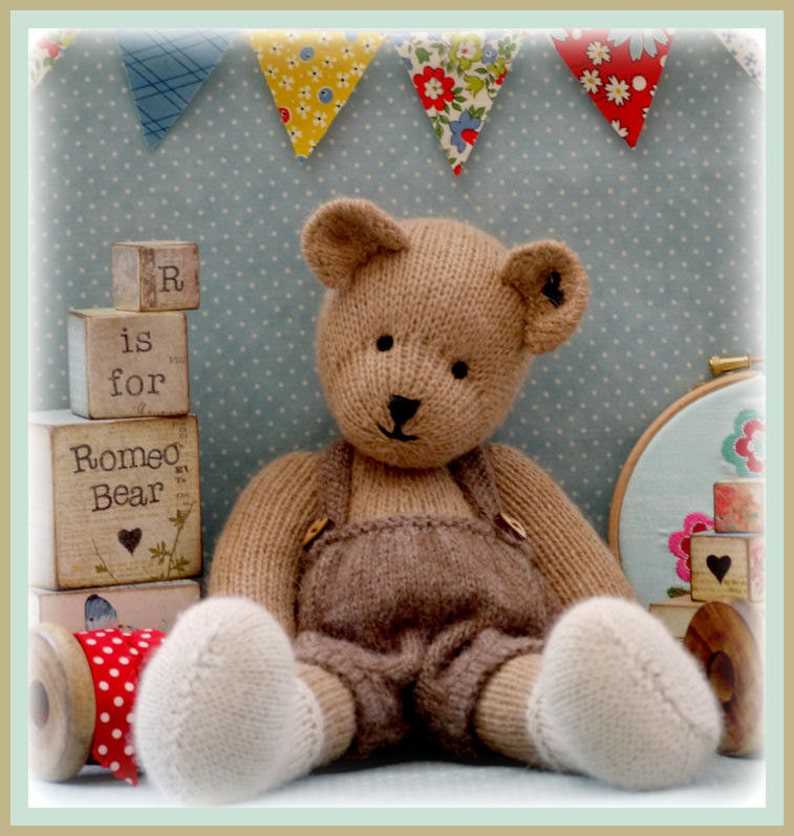 Free teddy bear knitting pattern pdf free download