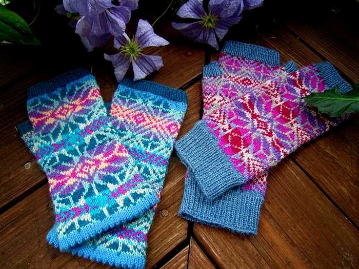 Arm warmers knitting pattern free