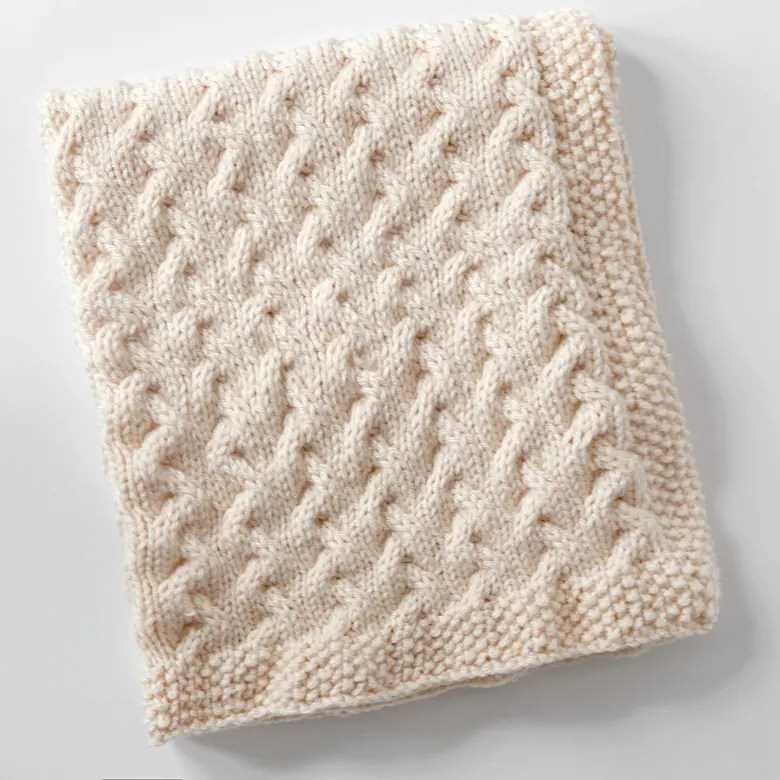 Big blanket knitting pattern