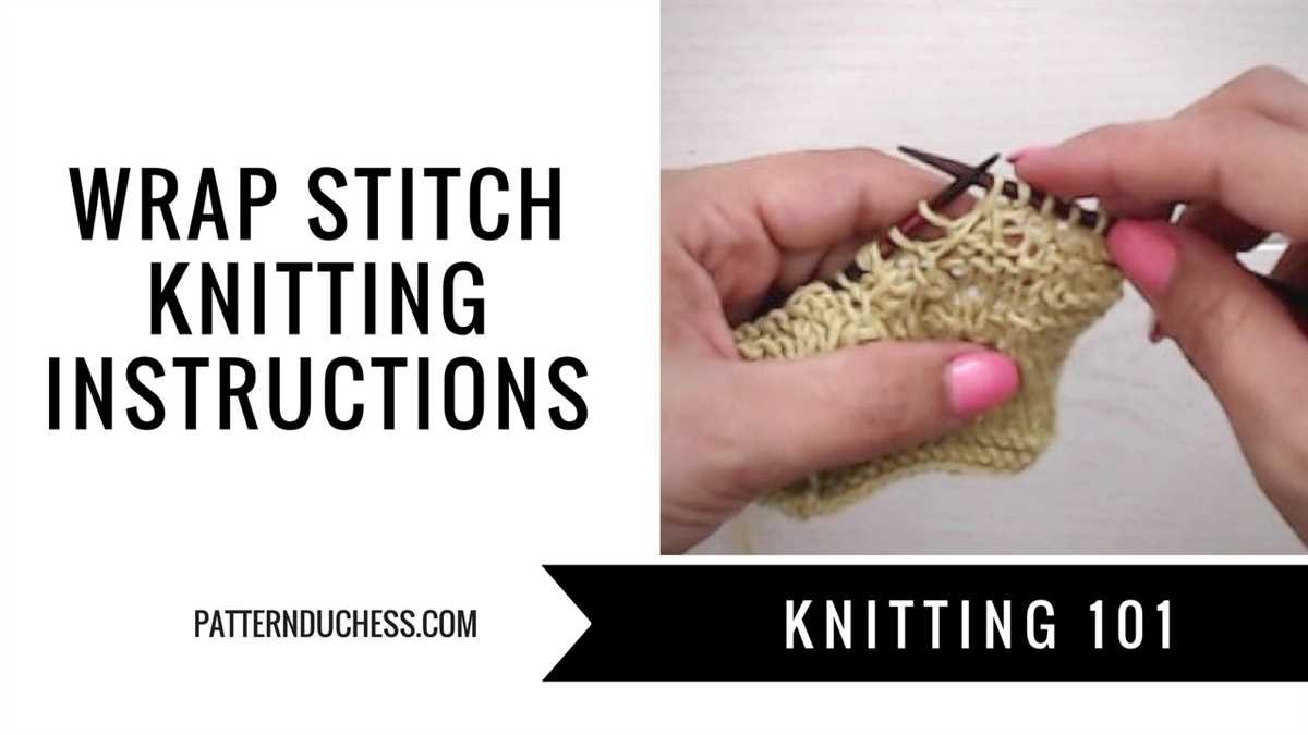How to turn in knitting pattern
