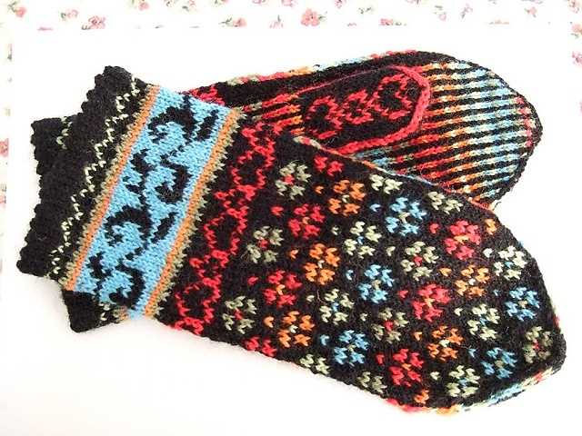 4 ply mittens knitting pattern free