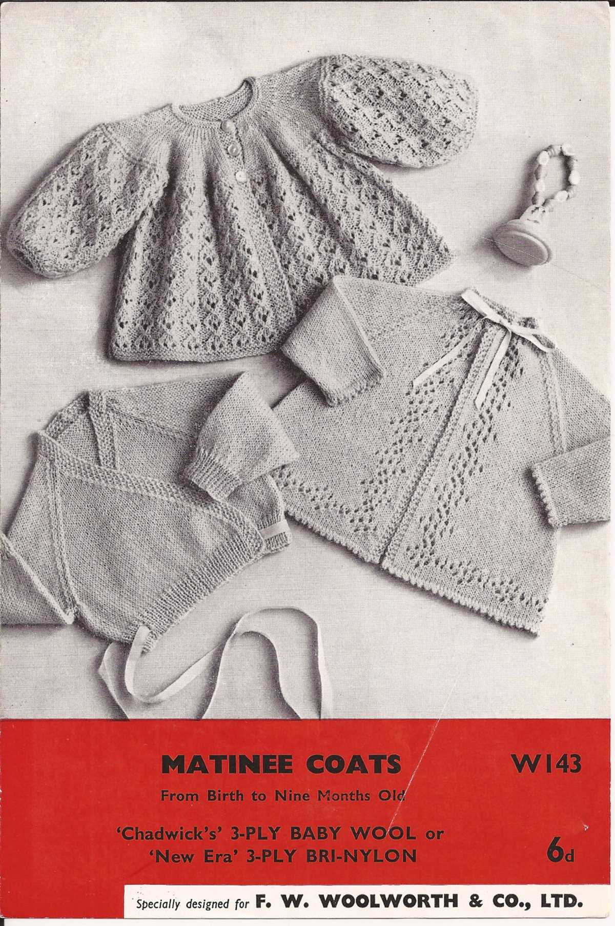Matinee coats knitting patterns