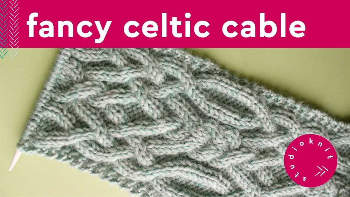 Celtic cable knitting patterns