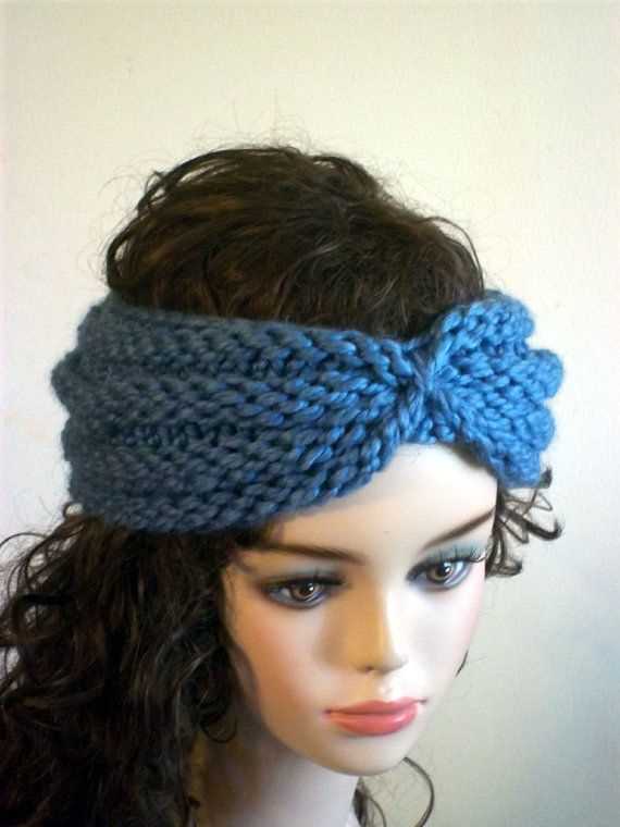 Create Your Own Fashionable Knit Turban Headband with this Free Pattern Knit turban headband pattern free