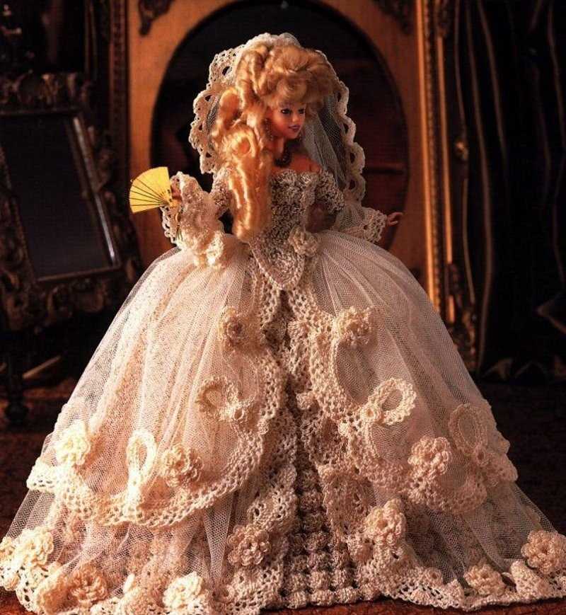 Barbie wedding dress knitting pattern