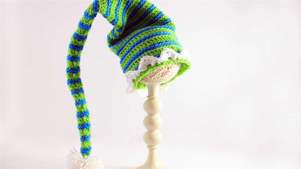 Free elf hat knitting pattern