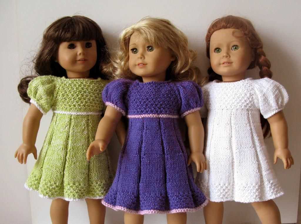 American doll knitted clothes patterns
