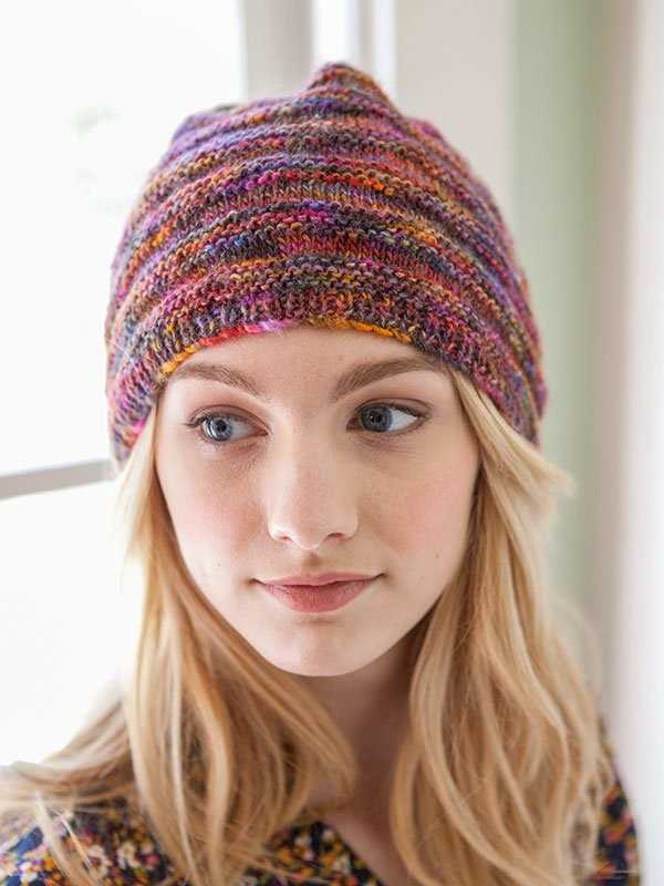 Free knit hat patterns women