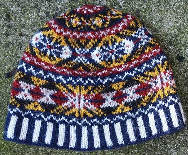 Fair isle hat knitting patterns uk