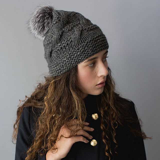 Knitted hat patterns using chunky yarn