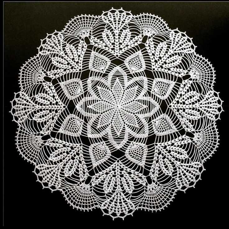 Knit doily patterns for beginners