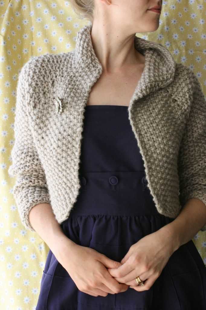 Knitting pattern shrug