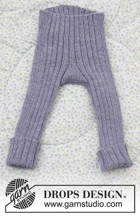 Knitted trousers pattern
