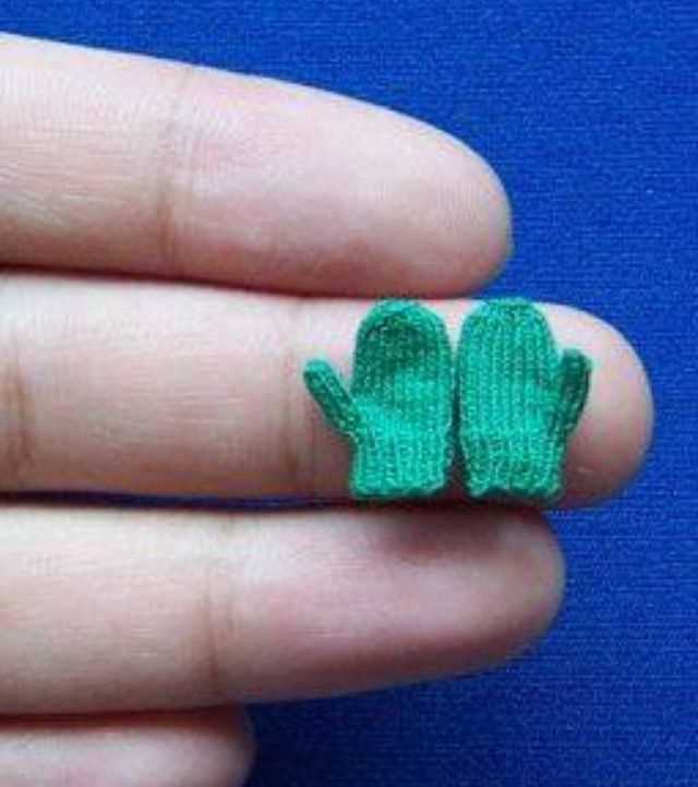 Mini mittens knitting pattern free