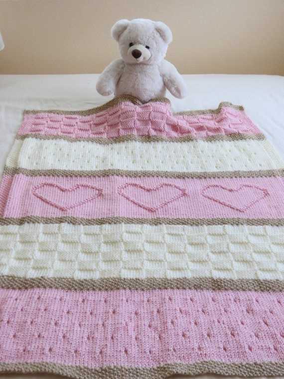 Baby blanket knit pattern easy