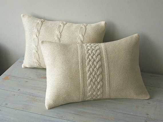 Cushion cover knitting patterns uk