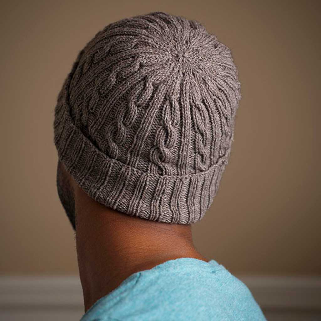 Knitted hat patterns for men