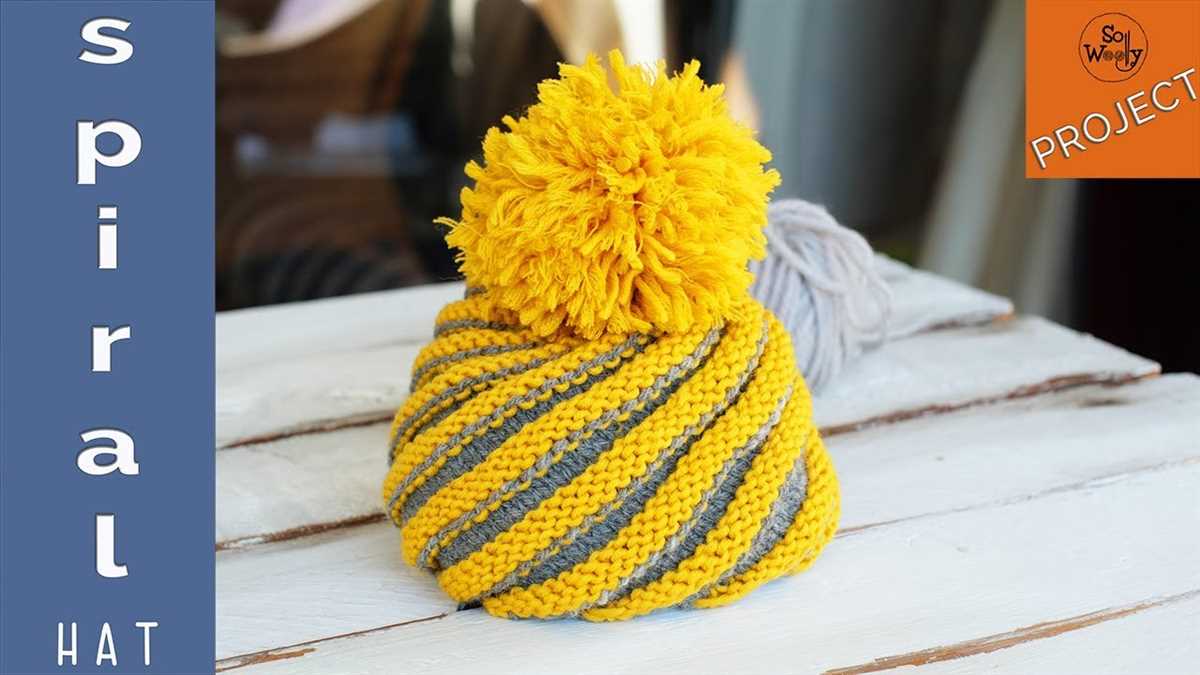 Creating a Beautiful Swirled Ski Cap with This Knitting Pattern Swirled ski cap knitting pattern