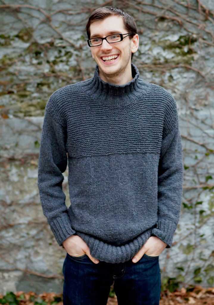 Mens aran sweater knitting patterns free