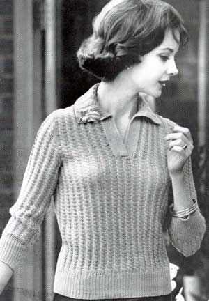 Knitting pattern slipover