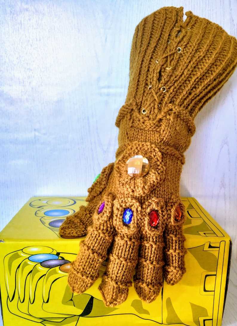 Gauntlet knitting pattern