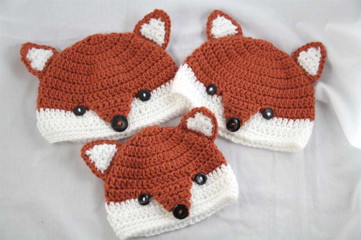 Knitted fox hat pattern free