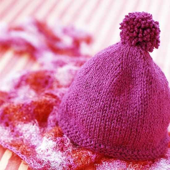 Simple hat knitting pattern free