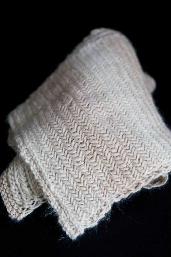 Herringbone knitting pattern free