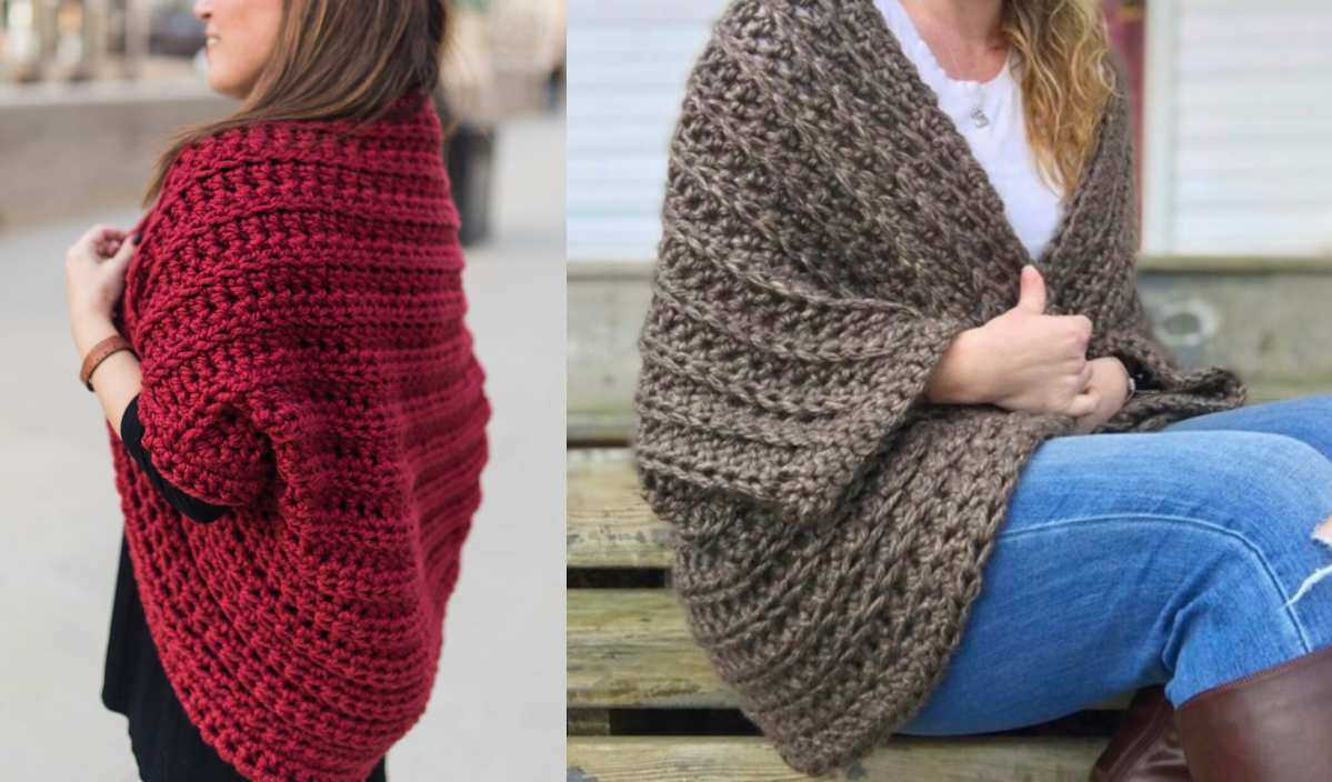 Free knitting pattern shrug