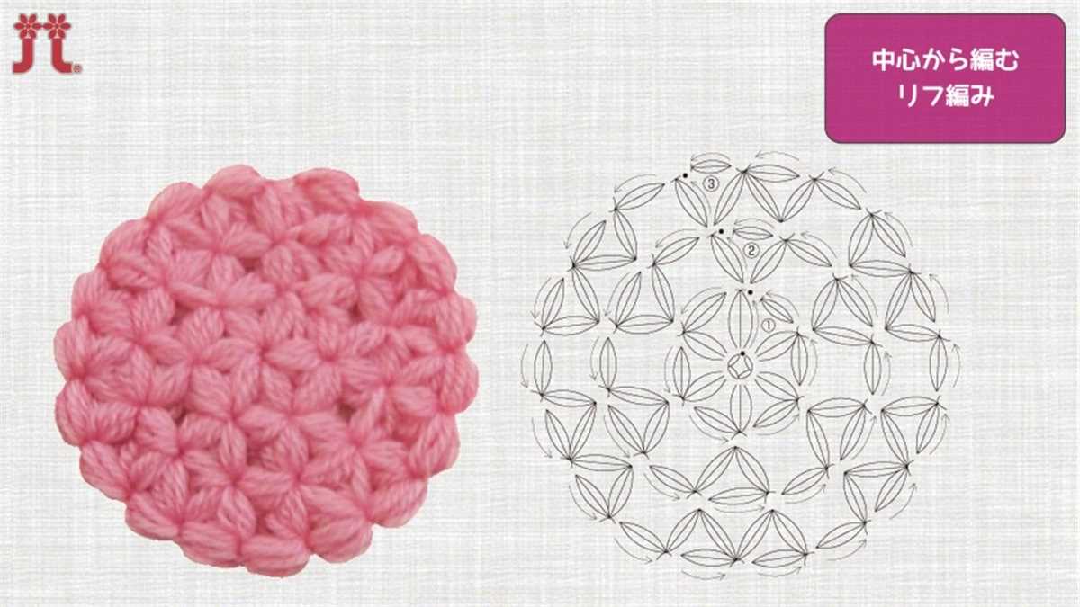 Star coaster knitting pattern