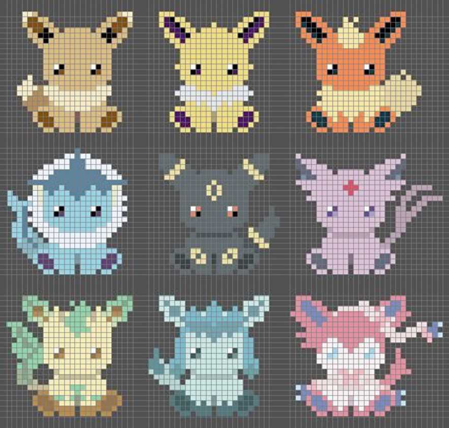 Knitting cross stitch pattern